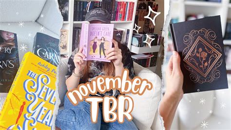 November Tbr Get A Clue Readathon Arcs Anticipated Releases YouTube