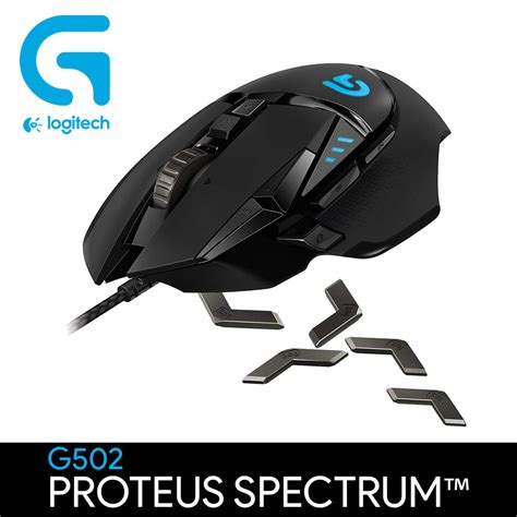 Logitech G502 Proteus Spectrum RGB Gaming Mouse Shopee Philippines