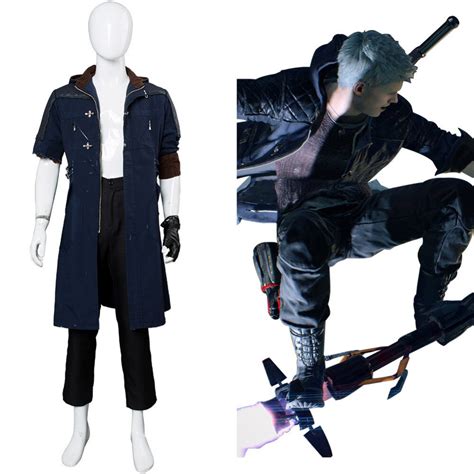 Dmc 5 Nero Cosplay Costume Outfit Video Game Dmc Cosplay Costume