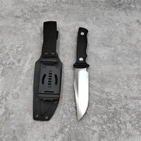 G10 Handle Fixed Blade Knife DC53 Steel Blade Straight Knife With