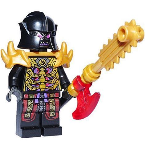 Lego Ninjago Custom Minifigur Evil Overlord With Weapon 70728 Lego