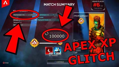 100K XP PER GAME APEX XP GLITCH APEX LEGENDS GLITCH XP GLITCH APEX