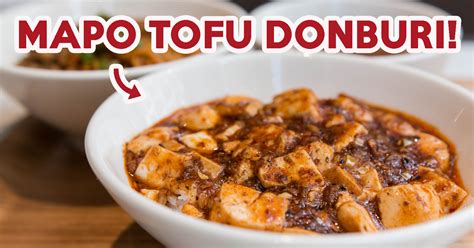Chen's Mapo Tofu Review: Affordable Japanese-Sichuan Donburi By A