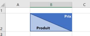 Comment Diviser Une Cellule En Diagonale Dans Excel Automate Excel