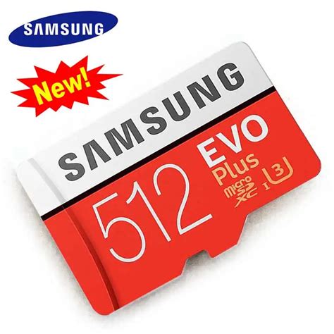 SAMSUNG Micro SD 512GB Memory Card 2018 New Microsd Cartao de memoria ...