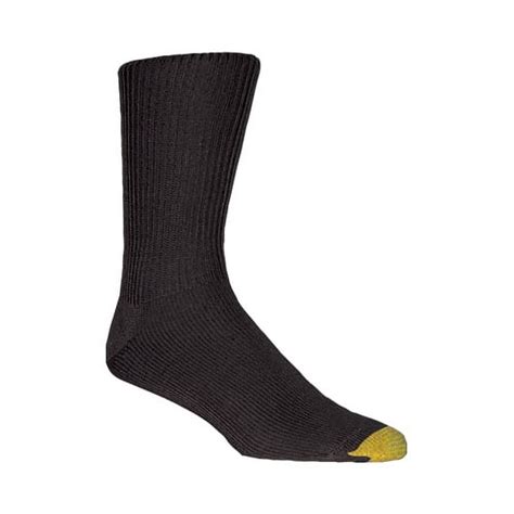 Gold Toe Mens Fluffies Crew Socks 3 Pack