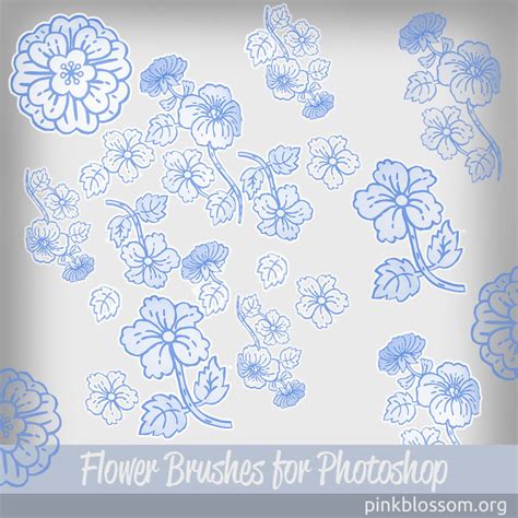 Flower Brushes for Photoshop - Photoshop brushes