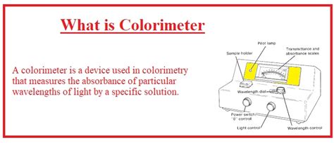 Difference Between Colorimeter And Spectrophotometer The Engineering Images