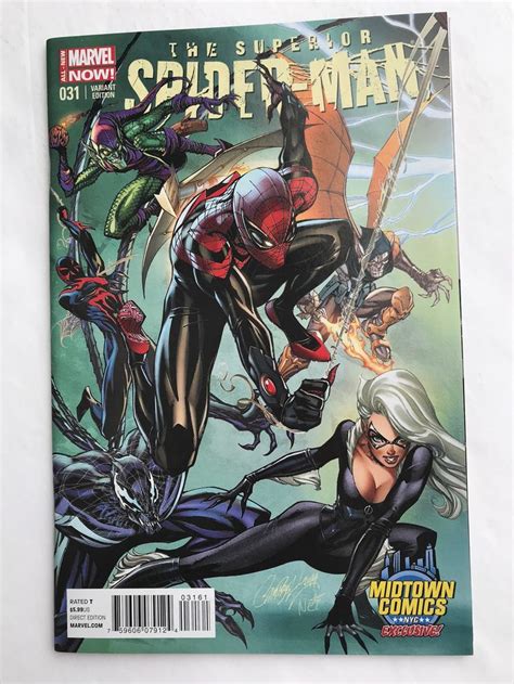 Superior Spider Man J Scott Campbell Variant Comic Midtown Comics