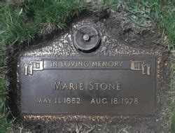 Marie Pulford Stone (1882-1978) – Find a Grave-äreminne