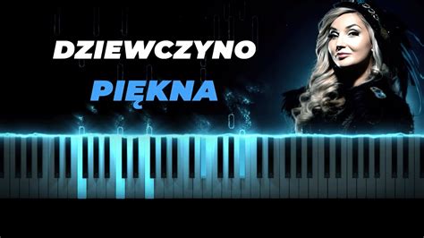 SKOLIM CLEO Dziewczyno Piękna piano karaoke instrumental cover