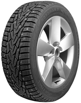 Ikon (Nokian Tyres) Nordman 7 215/55R17 98T (шипы) Зимняя шина /резина ...