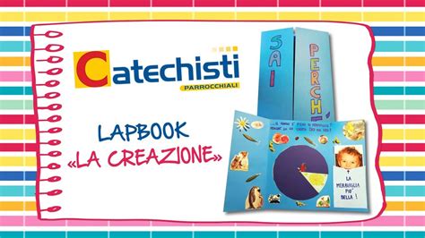 Lapbook La creazione ALLA SCOPERTA DEL MONDO E DI GESÙ Tutorial