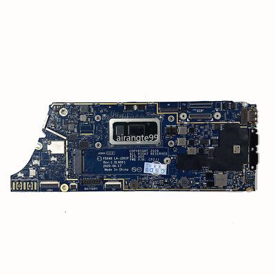 Motherboard For Dell LATITUDE 7310 7410 LA J261P W I5 I7 CPU 8GB