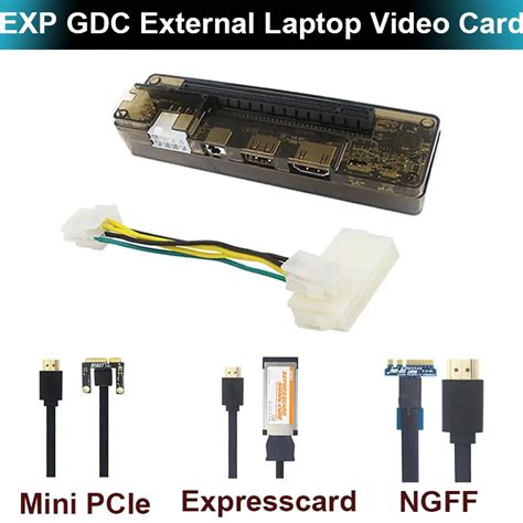 PCI E EXP GDC External Laptop Video Card Notebook Docking Station