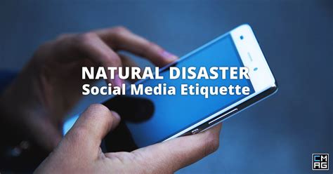 Natural Disaster Social Media Etiquette Churchmag