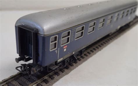 Märklin H0 DB Blaue Blechwagen 1 Kl Art Nr 4027 Kaufen auf Ricardo