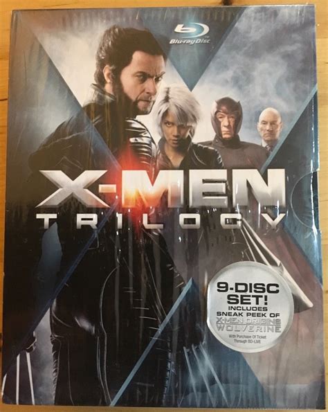 X MEN TRILOGY BLU RAY EDITION 2009 9 Disc Set 24543581314 EBay