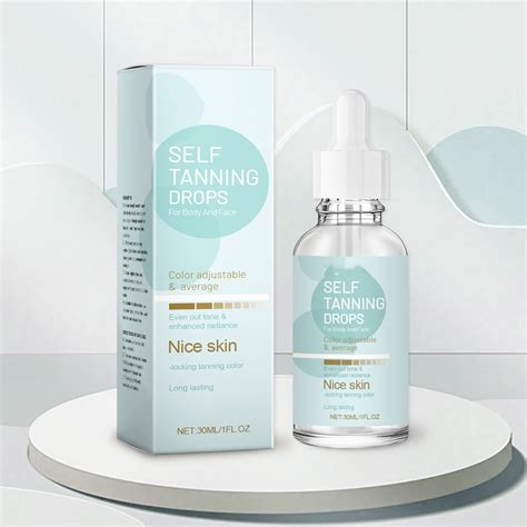 Bath Wash Self Tanning Drops Long Lasting M Aintenance Of Tanned Skin Color Not Easy To Fade