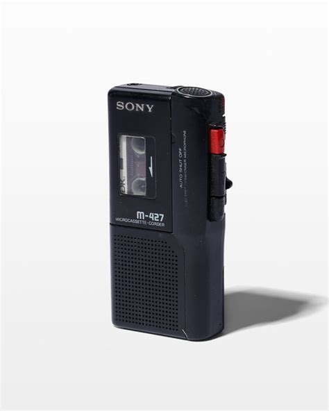 EC070 Sony M-427 Microcassette Recorder Prop Rental - ACME Brooklyn