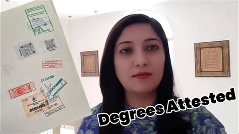 My Degree Attestation From Pakistan Embassy In Uae I Pakistan General Consulate In Dubai Youtube