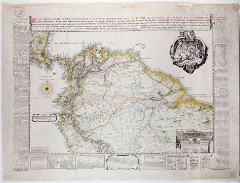 Historia del mapa de Colombia Geografía Infinita