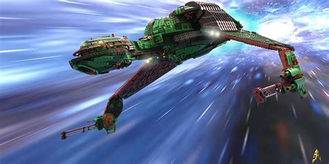 Super Detailed LEGO Star Trek Bird of Prey Took 6 Years To Build