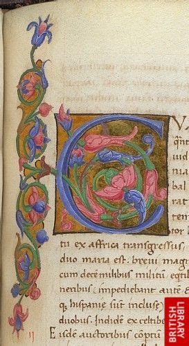 Detail Of Historiated Initial Livy Ab Urbe Condita First Ff