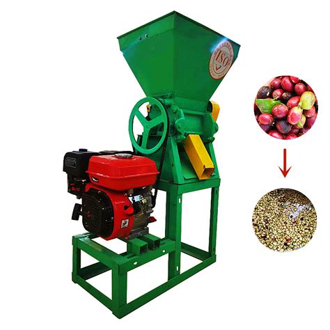 Small Cocoa Bean Pulp Removing Skin Peeling Hulling Dehuller Machine