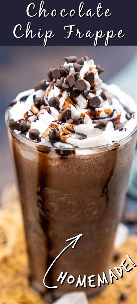 Chocolate Chip Frappe Chocolate Chip Frappe Frappe Recipe