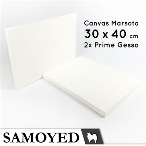 Kanvas Lukis Canvas Board Panel Marsoto Double Gesso X Cm