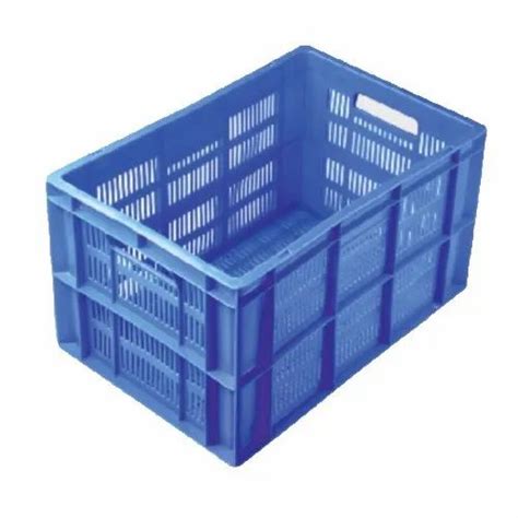 Mesh Rectangular Plastic Vegetable Crate Size Mm Capacity