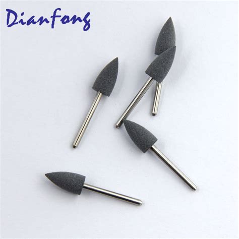 Af C High Quality Corarse Grit Black Flame Shaped Bur High Speed Fg