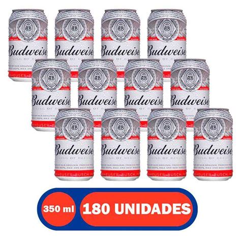 Cerveja Budweiser Caixa Unidades Pontofrio