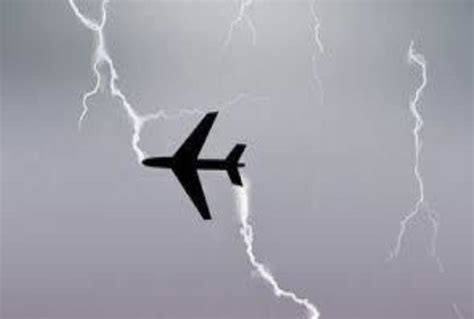 Lightning strike to the aircraft | Download Scientific Diagram