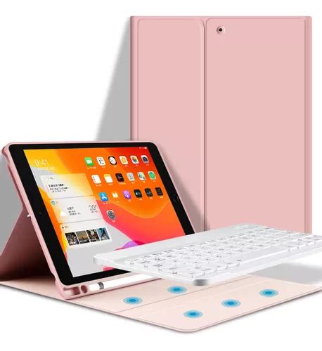 Teclado Retroiluminado funda Protectora ratón Para iPad Cuotas sin