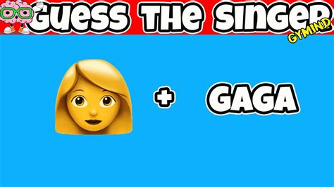 Guess The Singer From Emoji Guess Singer Emoji Challenge Youtube