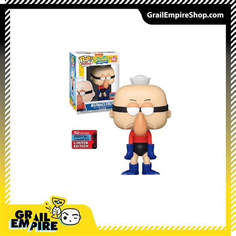 Funko Pop Spongebob Squarepants Barnacle Boy Nycc 2020 Exclusivo Grail Empire