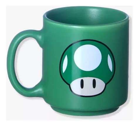 Mini Caneca Mushroom Up Super Mario Bros Mercadolivre