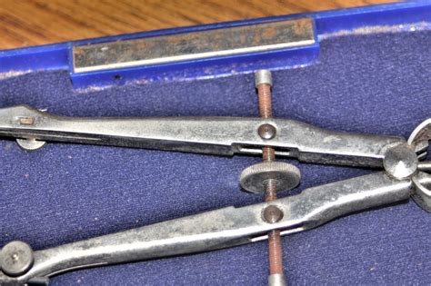 Vintage 6 Lietz Compass And Divider Set 3015 55 Ebay