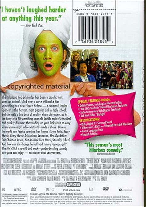 Hot Chick The DVD 2002 DVD Empire