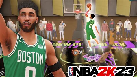 My Jayson Tatum Build Goes Off In The Theatre In NBA 2K23 YouTube