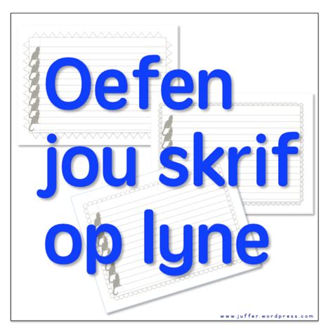 Skrif Op Lyne Katjie Writing On Lines Cat • Teacha