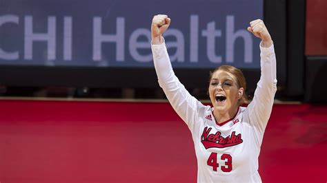 Kenzie Maloney Beach Volleyball 2018 University Of Nebraska