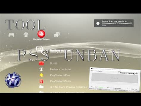 Teemigs Software Tool Ps Unban Console Id V Con Spoof Youtube