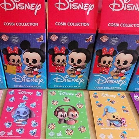 Hot Toys Disney Cosbi Collection Dumbo Chip Dale Winnie The Pooh Piglet Popmart Pop Mart