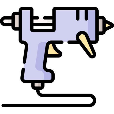 Glue Gun Special Lineal Color Icon