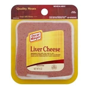 Amazon.com: Oscar Mayer Square Meat Liver Cheese, 8 Ounce -- 9 per case.