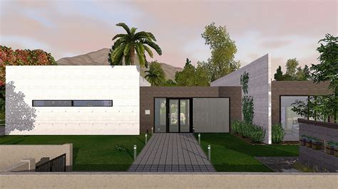 Plan Maison Sims Moderne Ventana Blog