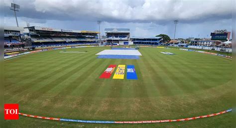 IND Vs WI 2nd Test Day 5 Highlights Rain Forces Draw In Trinidad